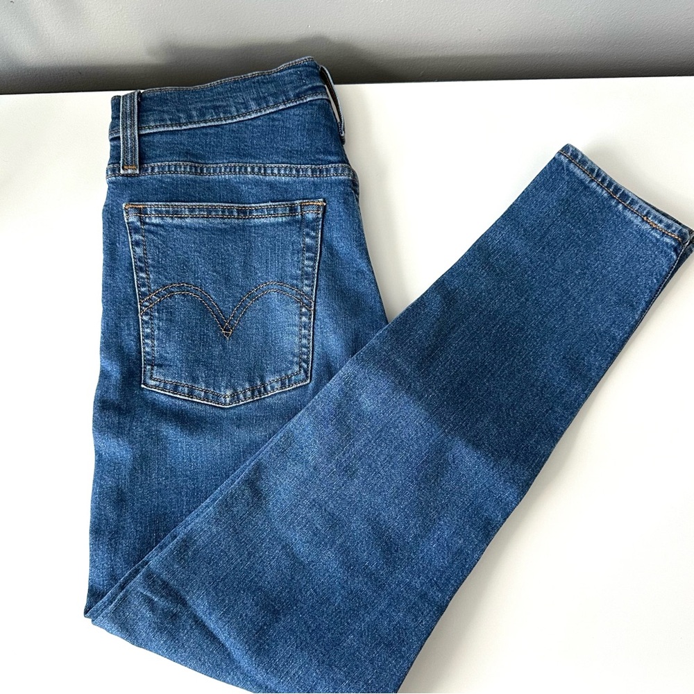 Levi's Jeans - Wedgie Fit Skinny - Devil Medium Wash